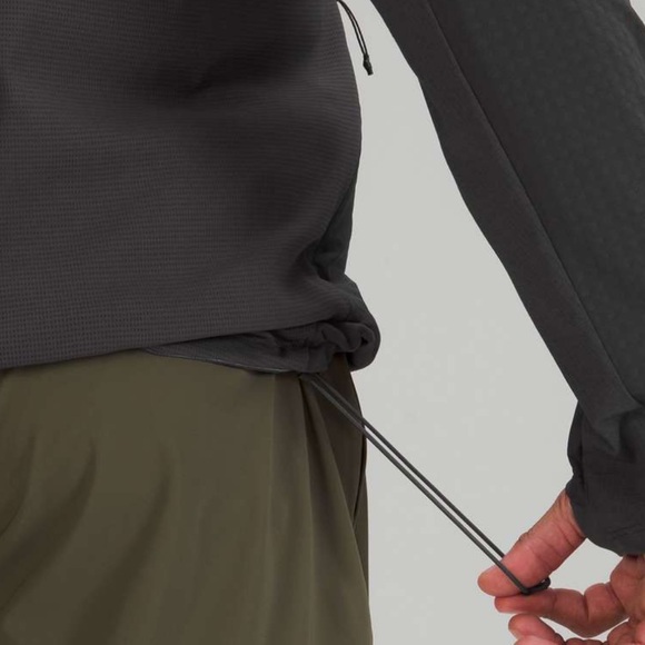 Lululemon Cold Terrain 3/4 Zip XXL Graphite Grey NWT - Picture 5 of 7